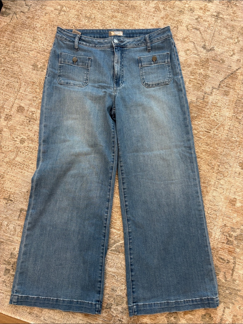 Kut from the Kloth Meg Wide Leg High Rise Jeans